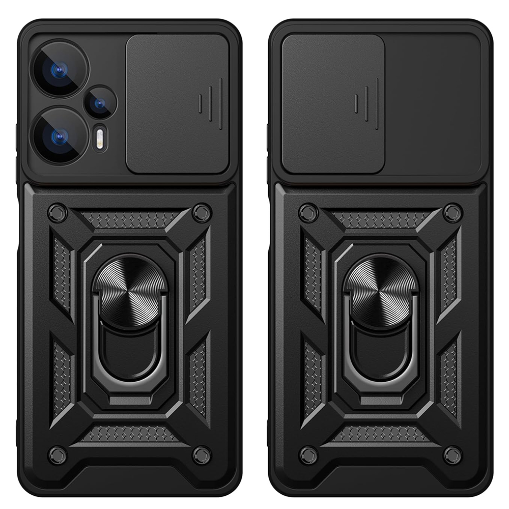 Capa protetora Techsuit CamGuard para Realme GT 6/GT 6T - preto