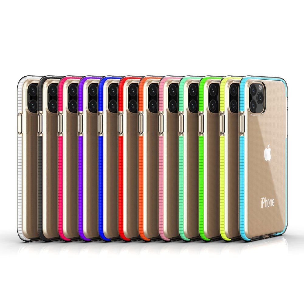 Capa Spring clear TPU para Apple iPhone 11 Pro - turquesa