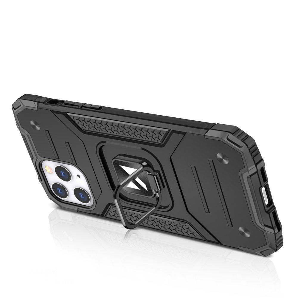 Capa Wozinsky Ring armor para Apple iPhone 12 Pro Max - preto