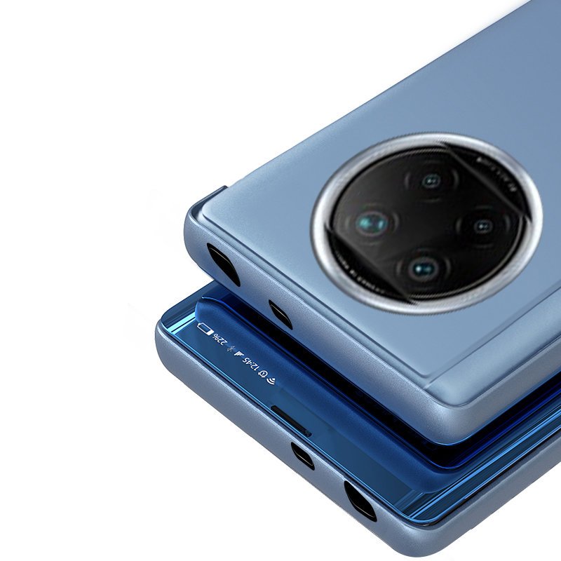 Capa Clear View para Xiaomi Redmi Note 9T 5G - azul