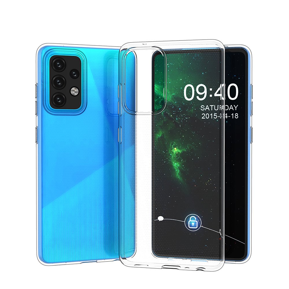 Capa protetora transparente para Samsung Galaxy A72 4G/Galaxy A72 5G - transparente