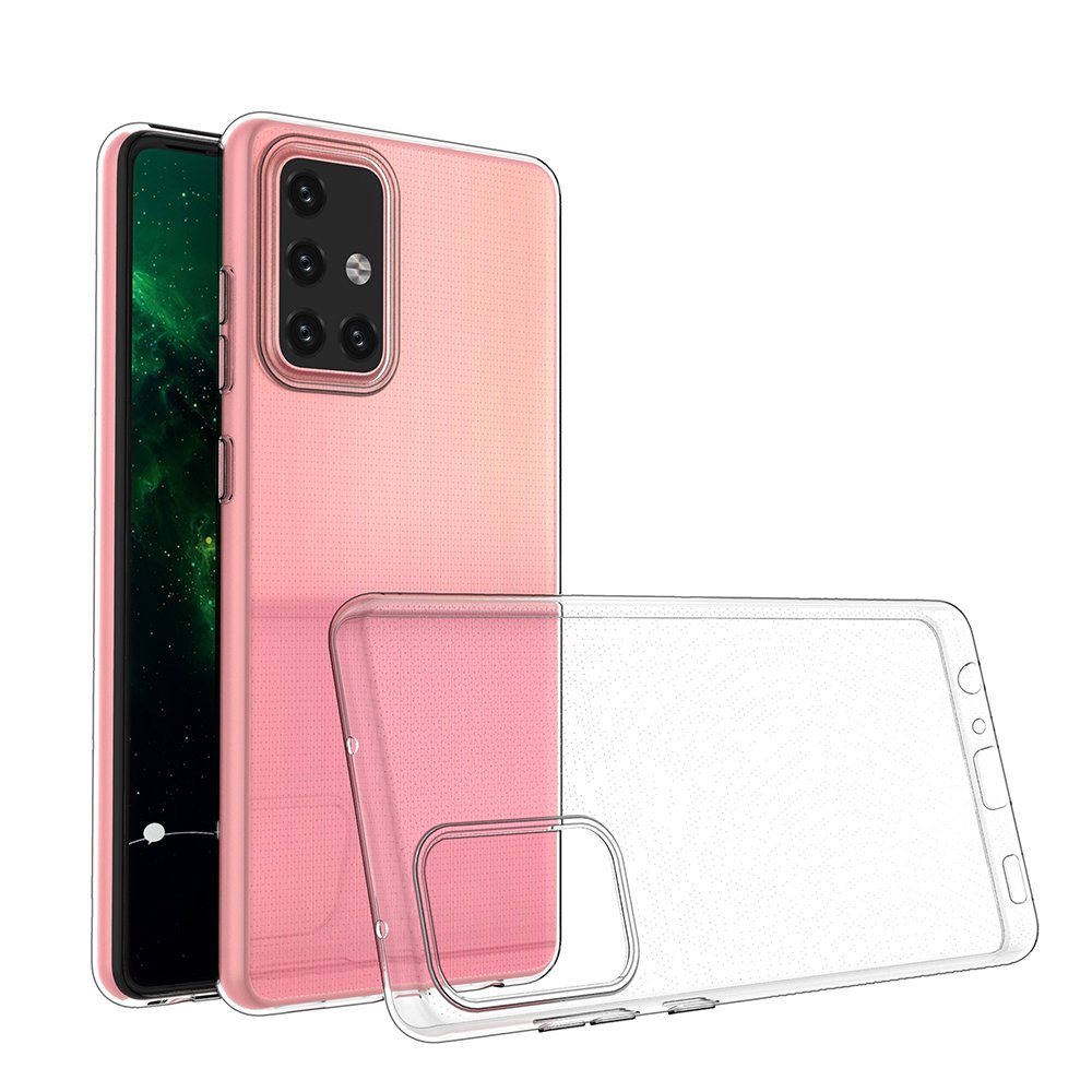 Capa protetora transparente para Samsung Galaxy A72 4G/Galaxy A72 5G - transparente