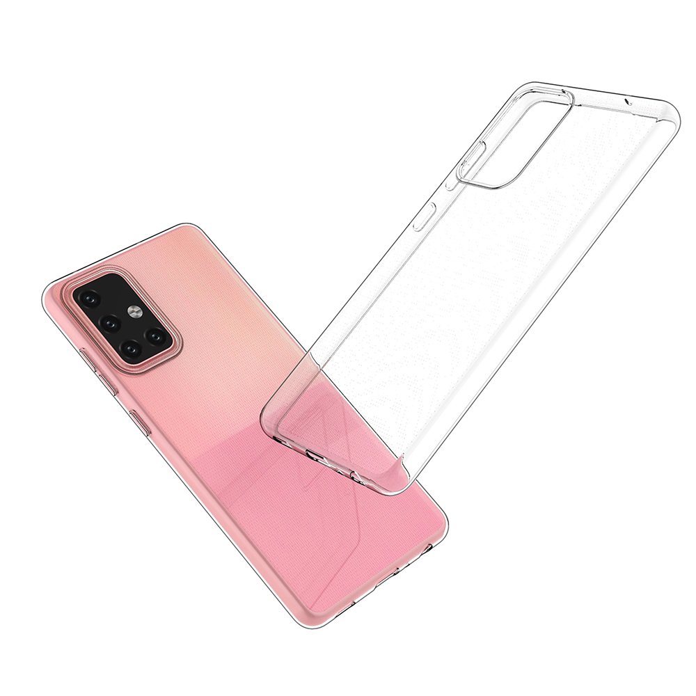 Capa protetora transparente para Samsung Galaxy A72 4G/Galaxy A72 5G - transparente