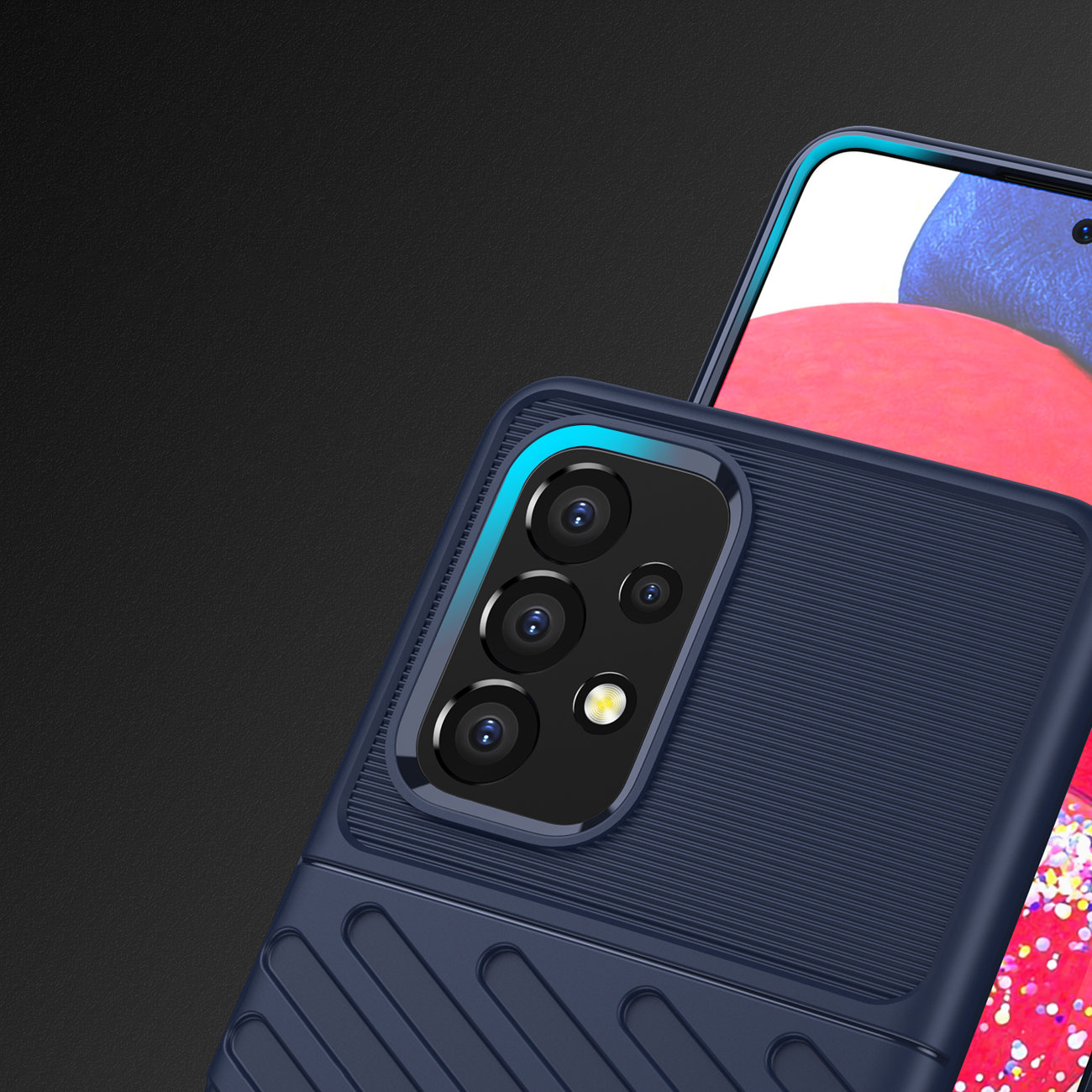 Capa resistente TPU para Samsung Galaxy A53 5G - azul