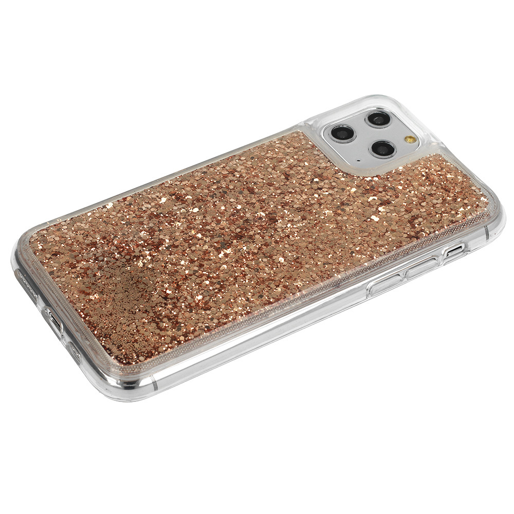 Capa de purpurina para Samsung Galaxy A73 - dourado
