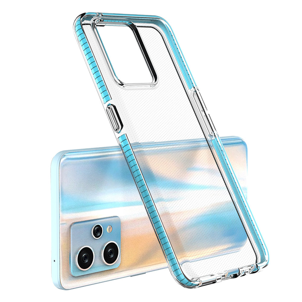 Capa de silicone Spring Armor para Realme 9 Pro+/9 - preto
