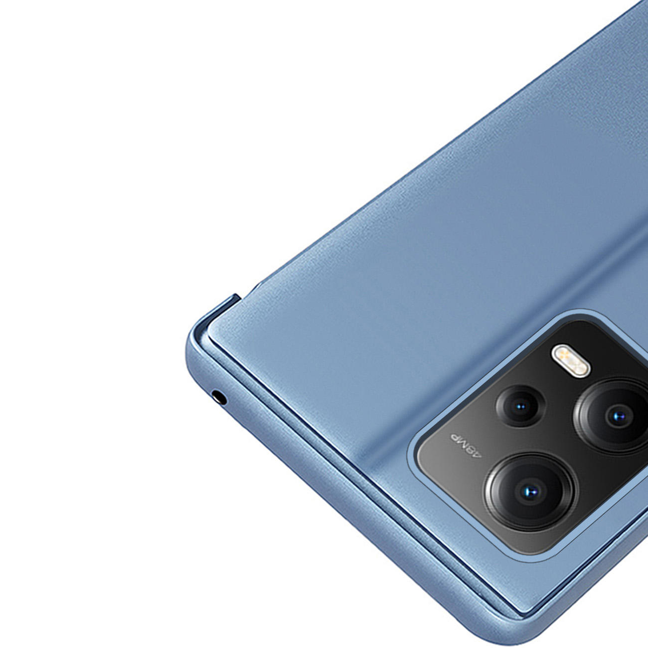 Capa Clear View para Xiaomi Redmi Note 12 Pro+ - preto