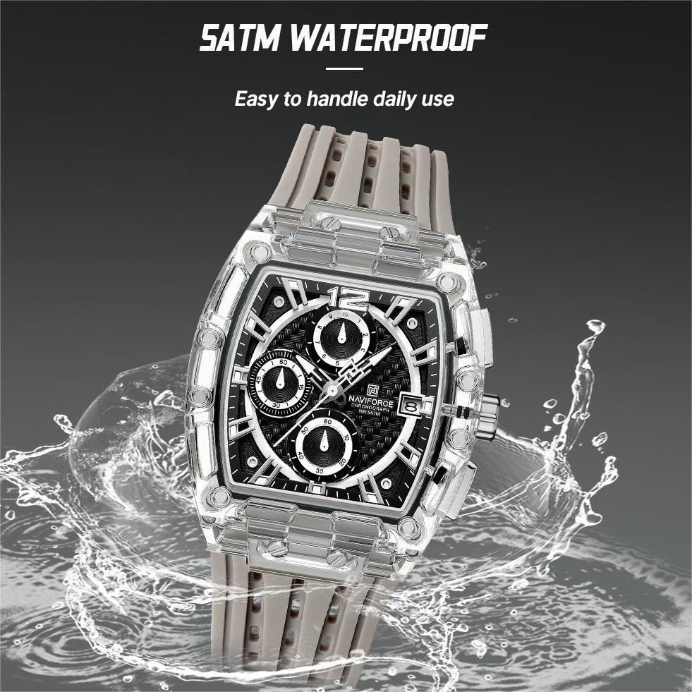 Relógio NAVIFORCE SI-38625 - Castanho