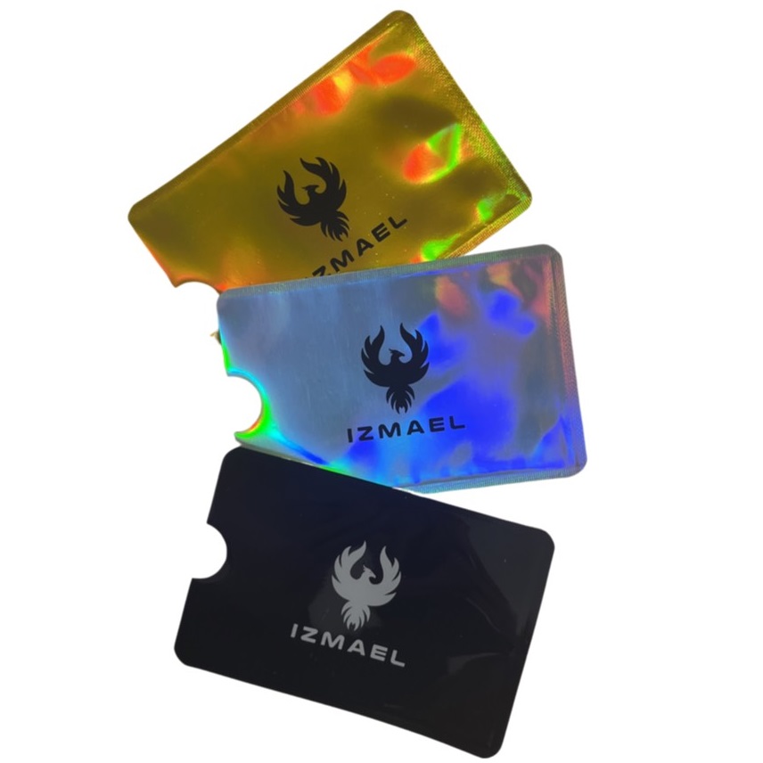 Capa protetora RFID para cartão Izmael - Preta