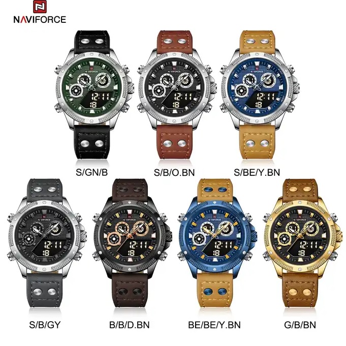 Relógio NAVIFORCE KA-29534 - Cinzento