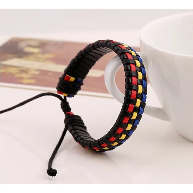 Pulseira KI-34306 - Preta / Multicolorido