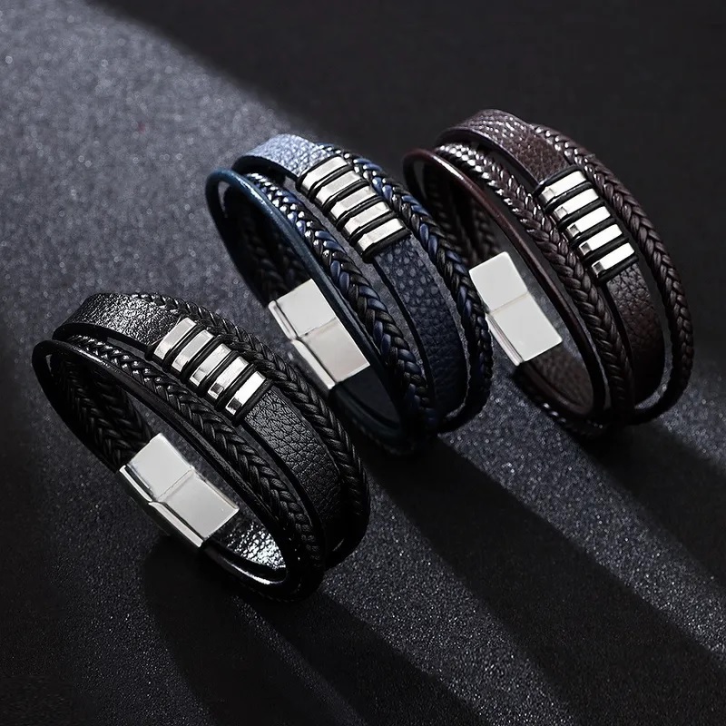 Pulseira MA-33286 - Azul / 21,5cm