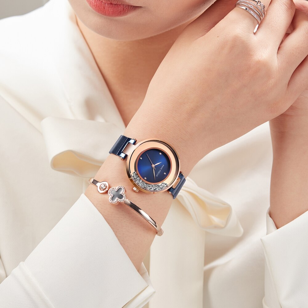 Relógio Mini Focus CR-23824 - Azul