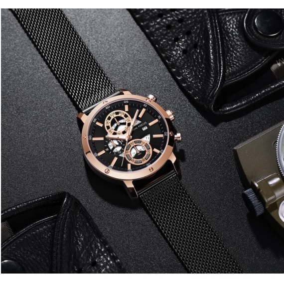 Relógio Mini Focus VA-23939 - Preto