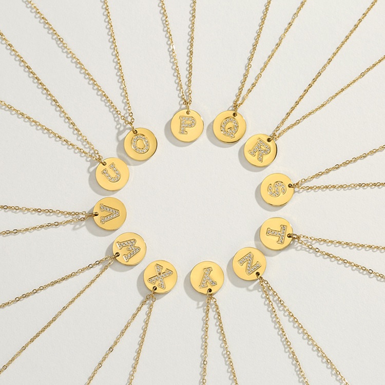 Colar Alfabeto - G / Dourado