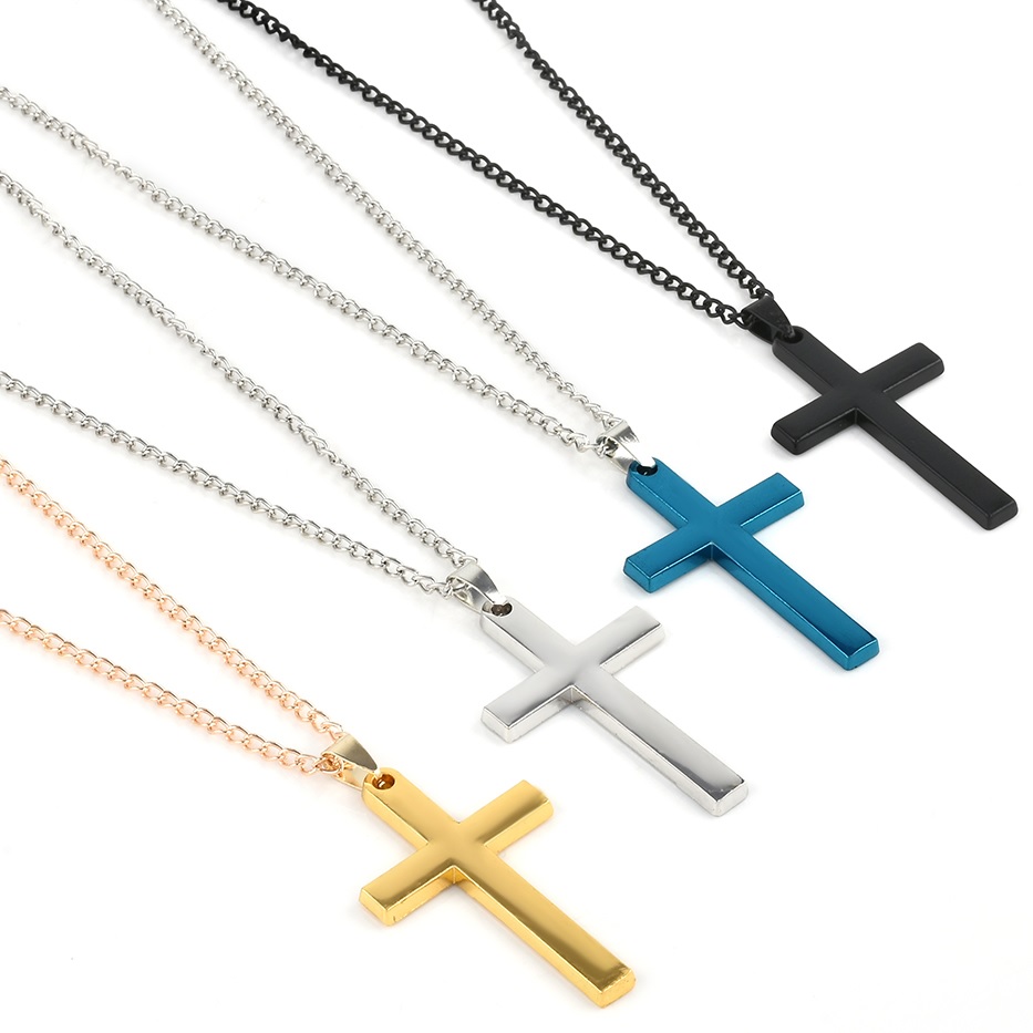 Colar Cross - Multicolorido