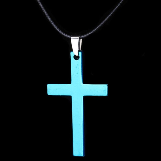 Colar Cross - Multicolorido