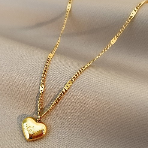 Colar Love - Dourado