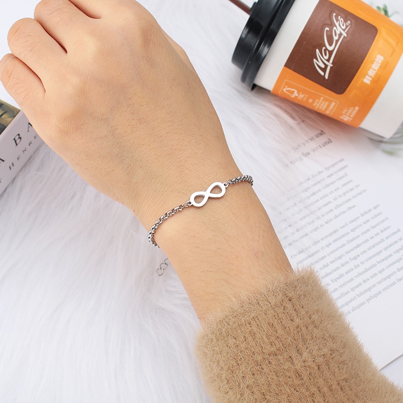 Pulseira JO-28544 - Prata / Ouro rosé