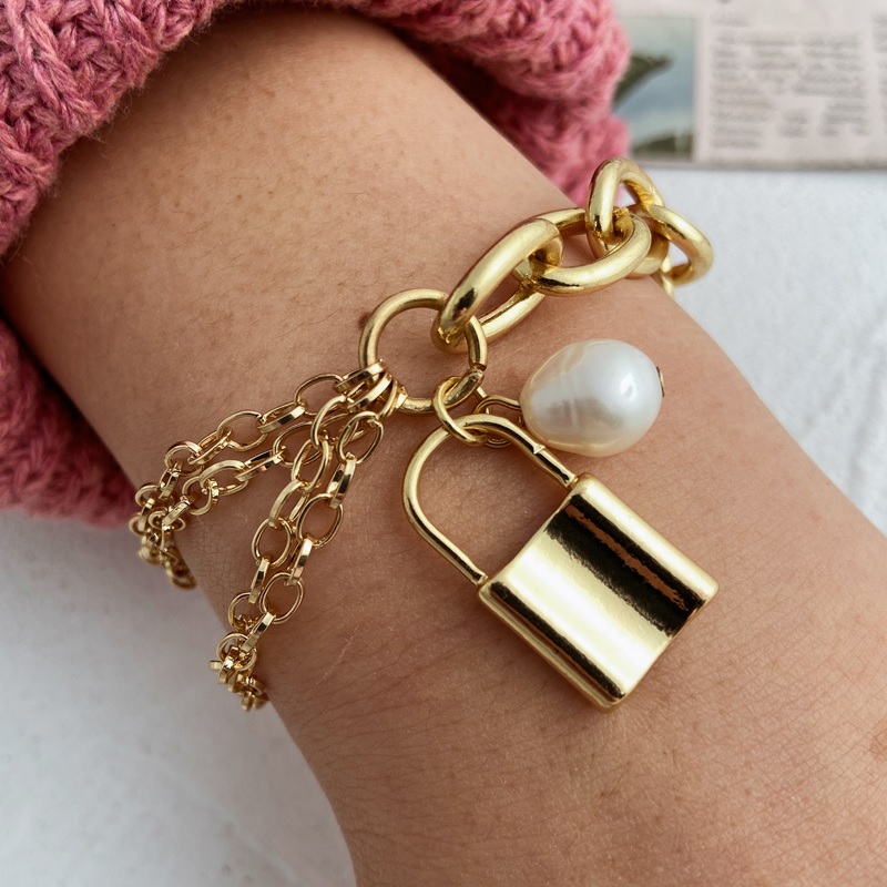 Pulseira VE-27037 - Dourada