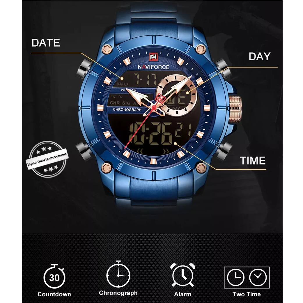 Relógio NAVIFORCE SC-14609 - Roxo