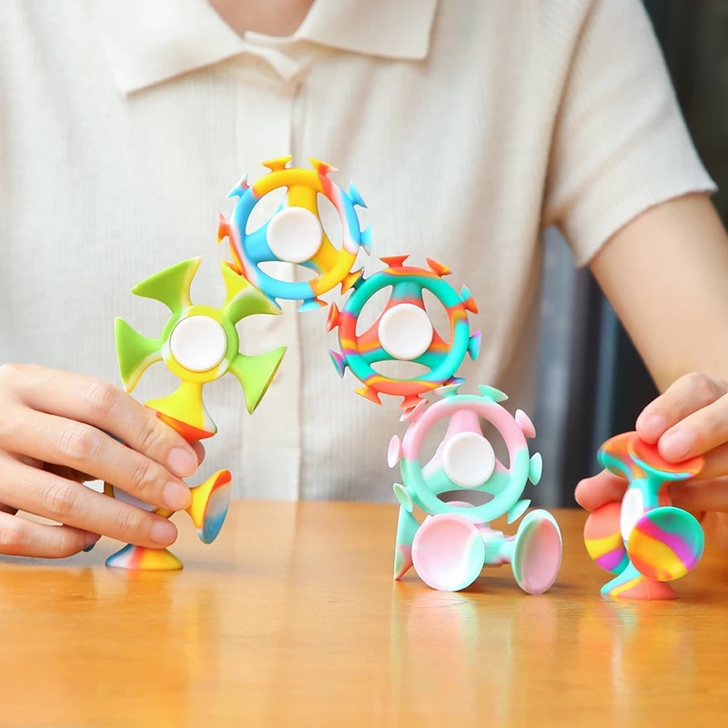 Spinner de silicone - Multicolorido / Tipo2