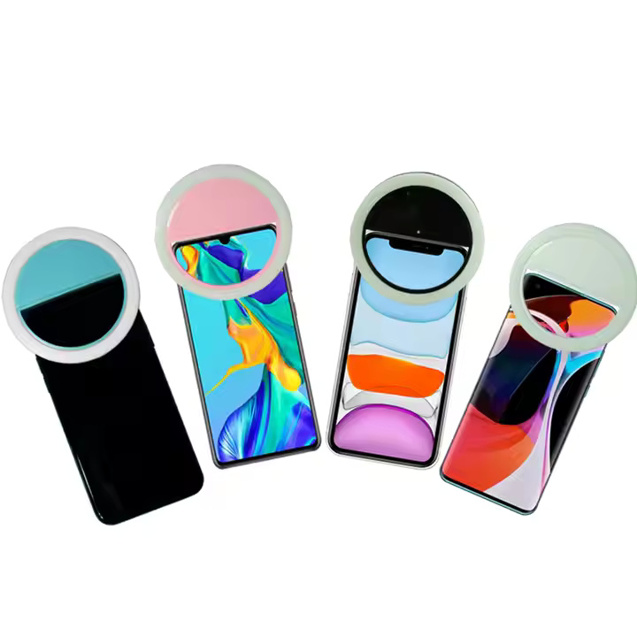 Luz de Selfie Clip-On - Azul