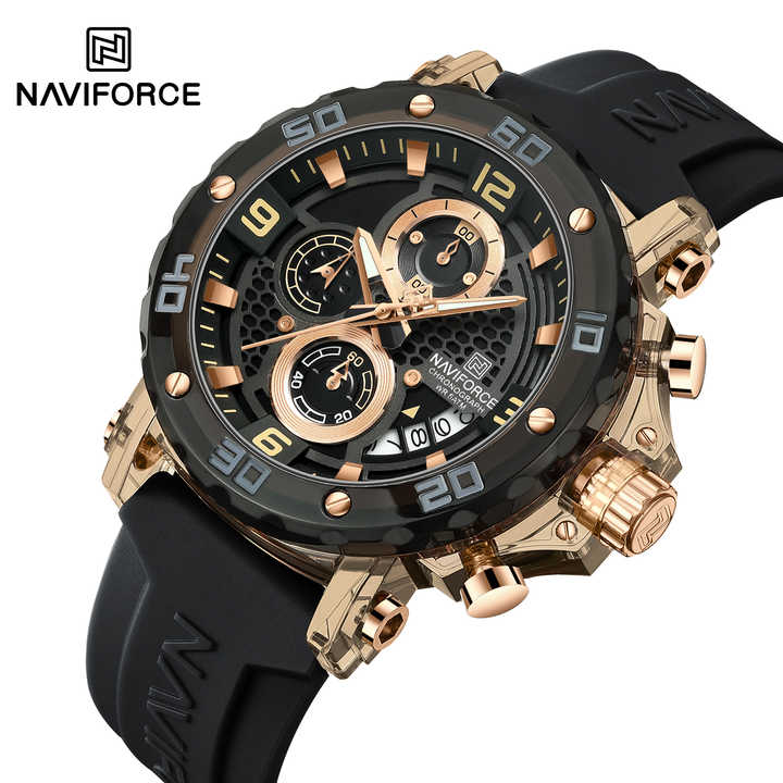 Relógio NAVIFORCE MR-38579 - Castanho