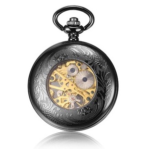 Relógio de bolso LU-5133 - Preto