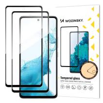 2x Wozinsky vidro temperado protetor para Samsung Galaxy A53 5G - preto