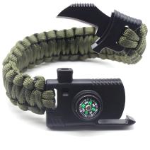 Pulseira de sobrevivência / Tipo2 - Verde
