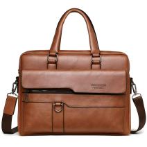 Bolsa Crossbody Masculina WEIXIER GA - 35442 - Marrom