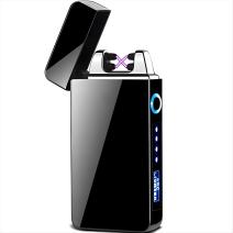 Isqueiro elétrico com carregamento USB AC-39089 - Preto