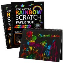Caderno riscável - Rainbow