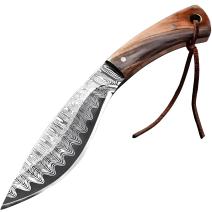 Faca outdoor ZA-39067 - Castanho / Preto