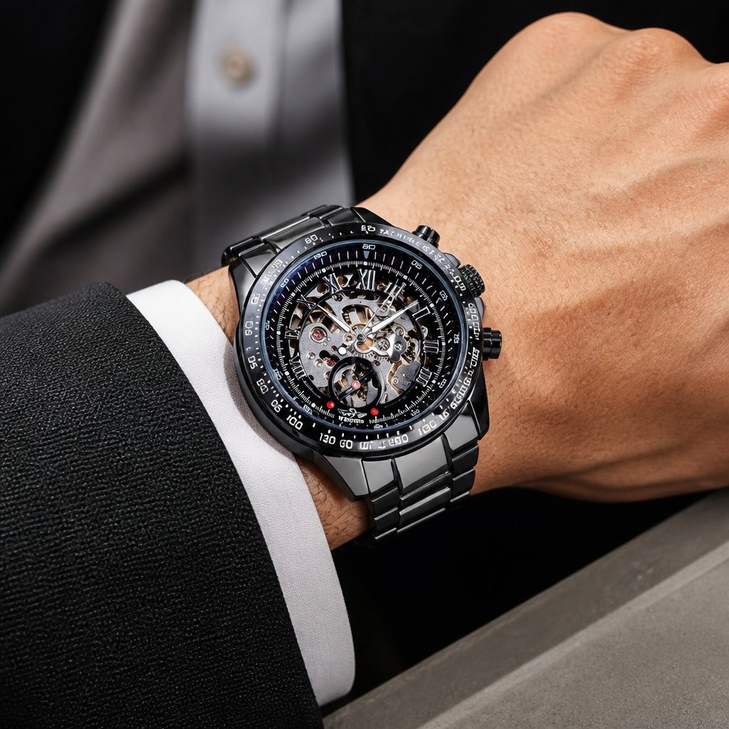 Relógio masculino BO-14425 - Preto