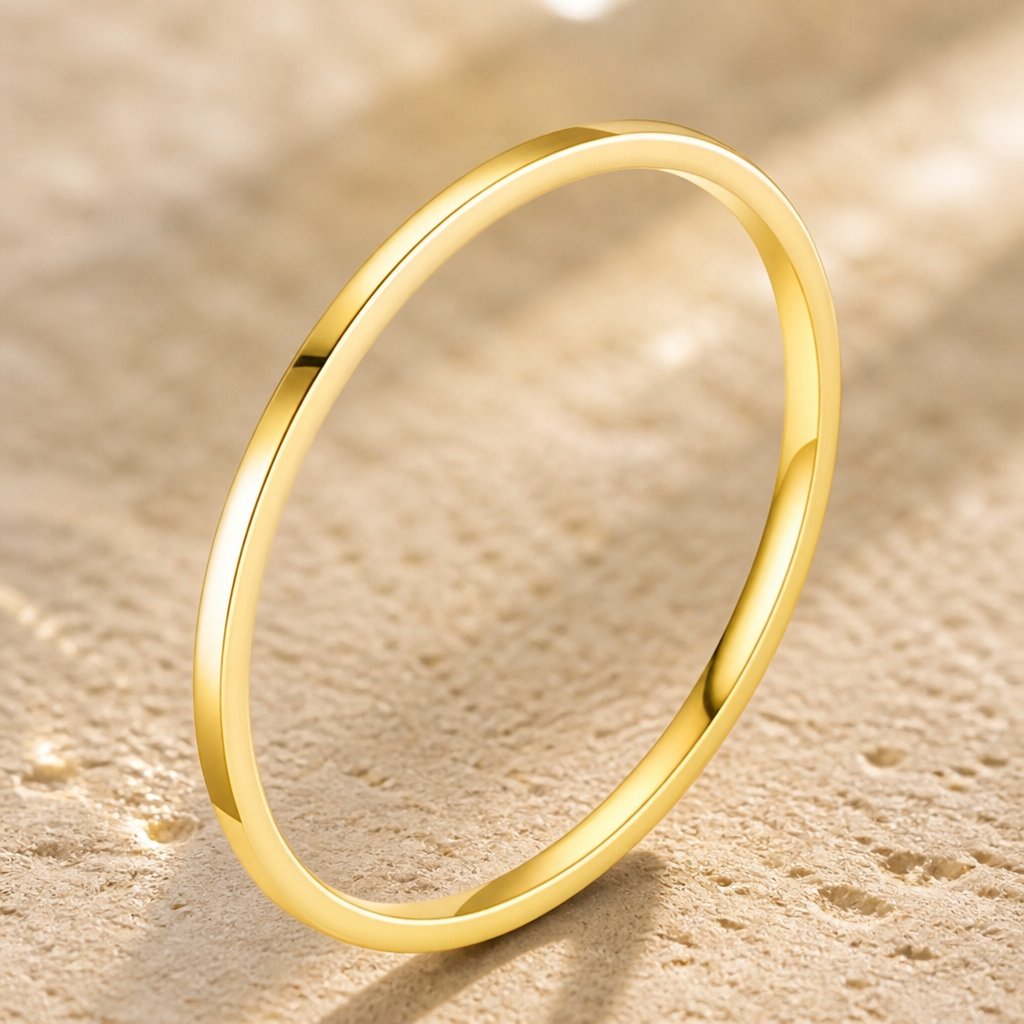 Anel IV-16938 - Dourado / 49mm