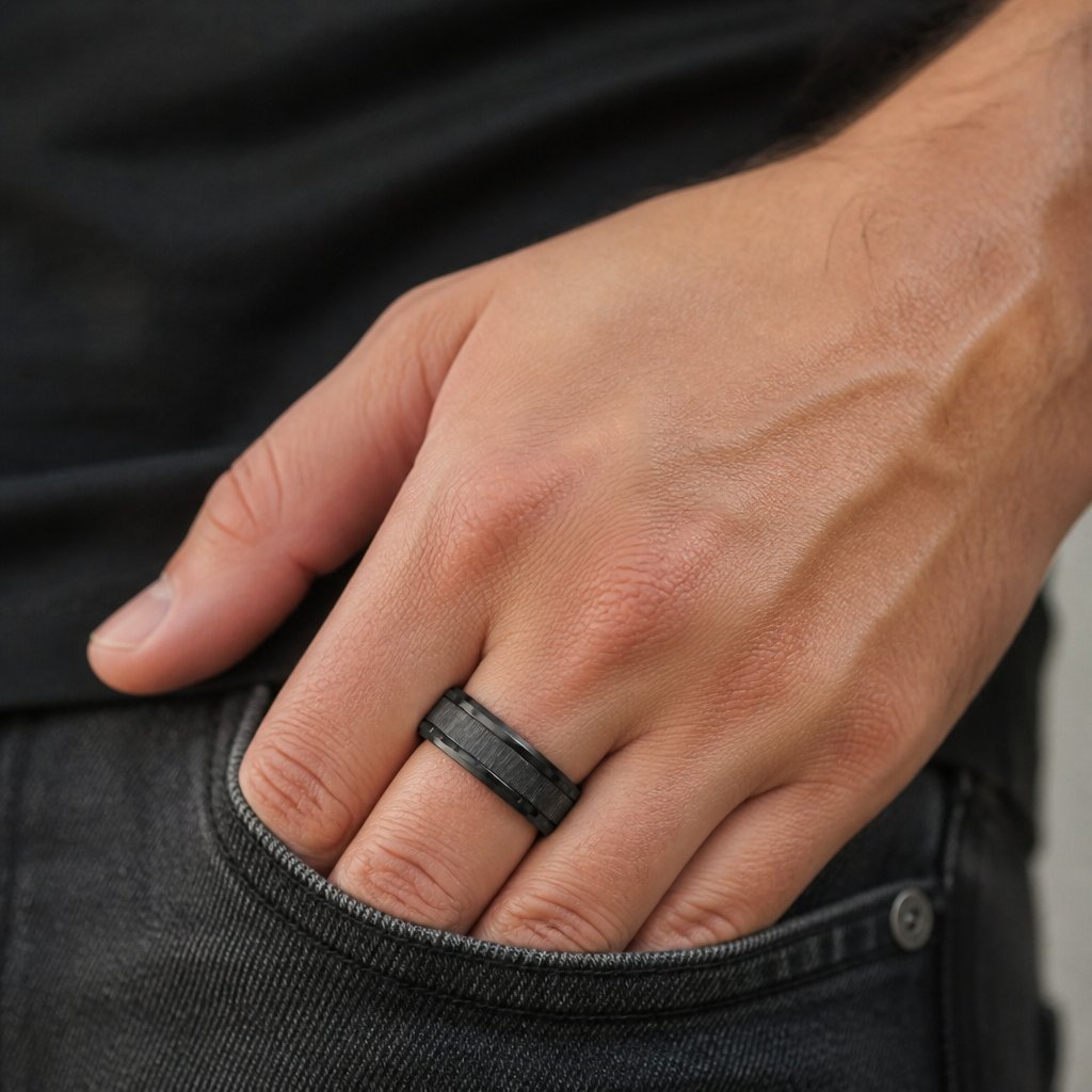 Anel TR-17148 - Preto / 69mm