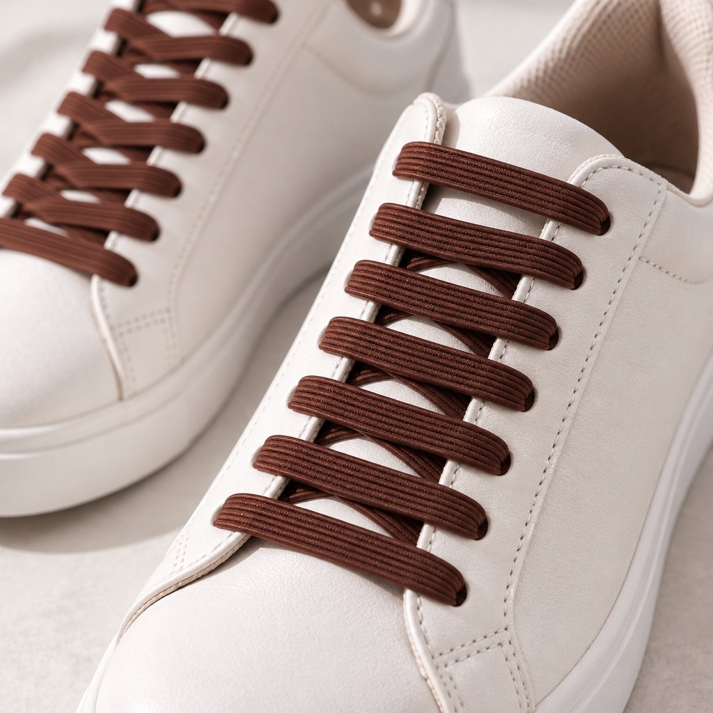 Cadarços magnéticos para sapatos CO-18669 - Castanho