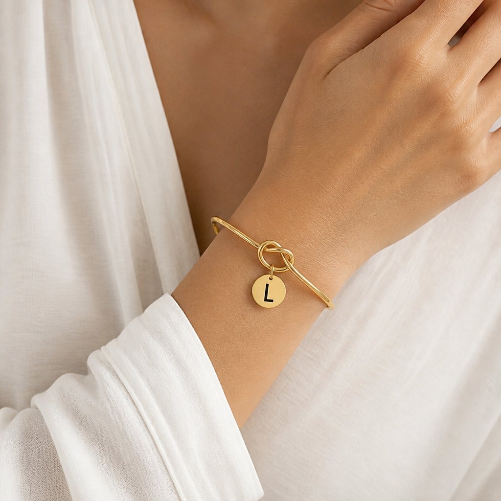 Pulseira AL-20352 - L / Dourada