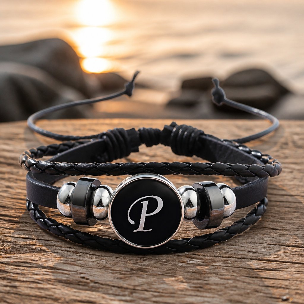 Pulseira Alfabeto - P