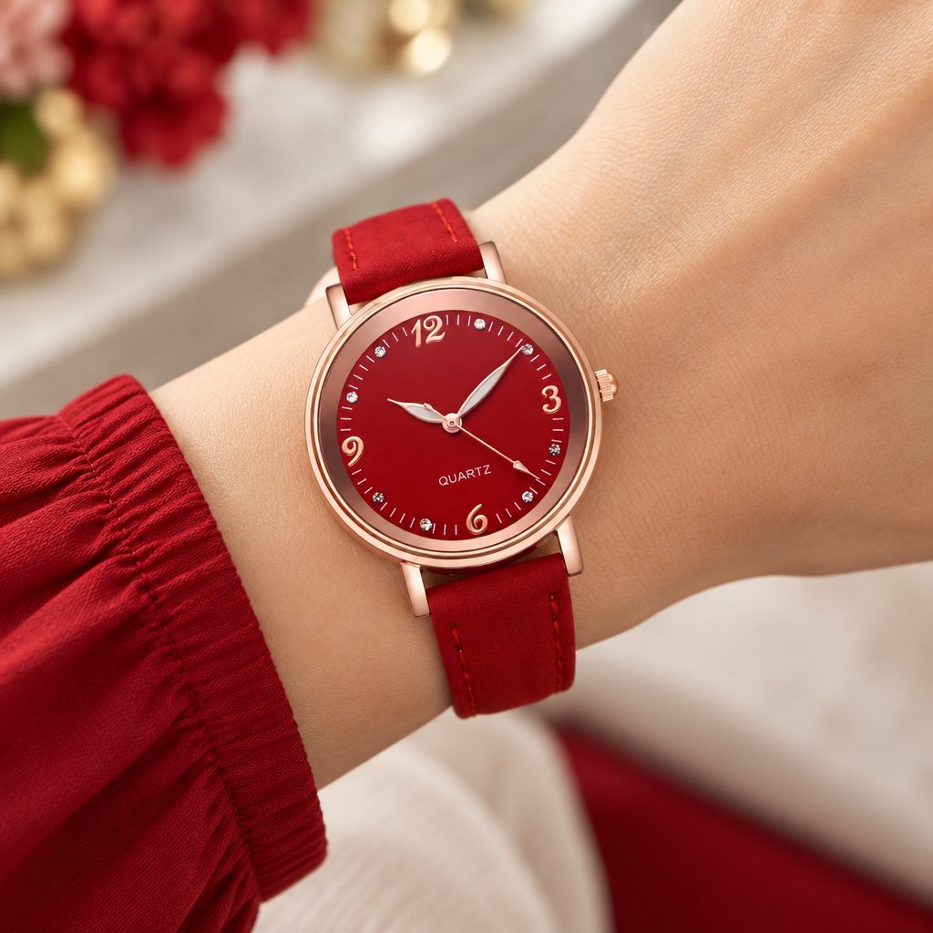 Relógio IV-33572 - Vermelho