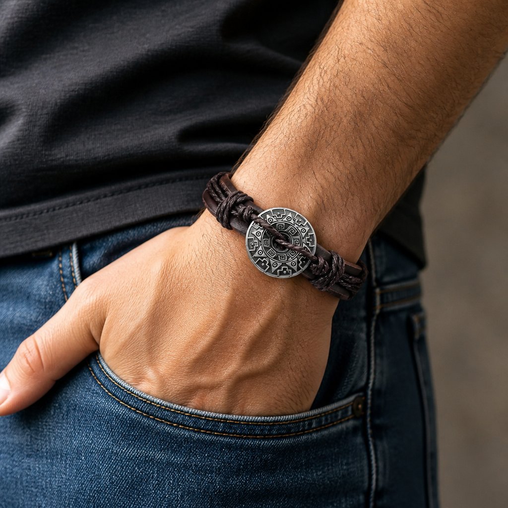 Pulseira HO-34473 - Castanho
