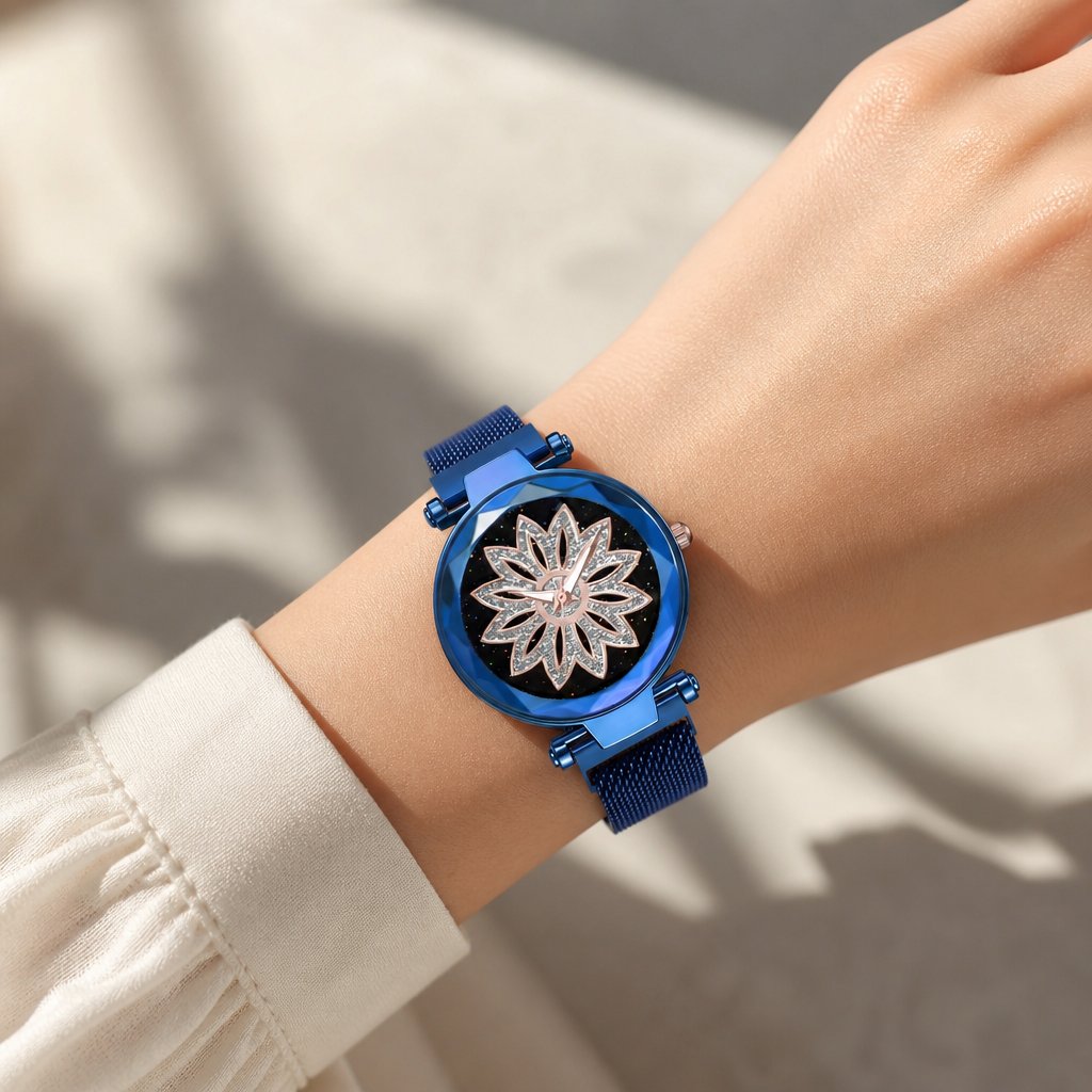 Relógio magnético OR-5081 - Azul