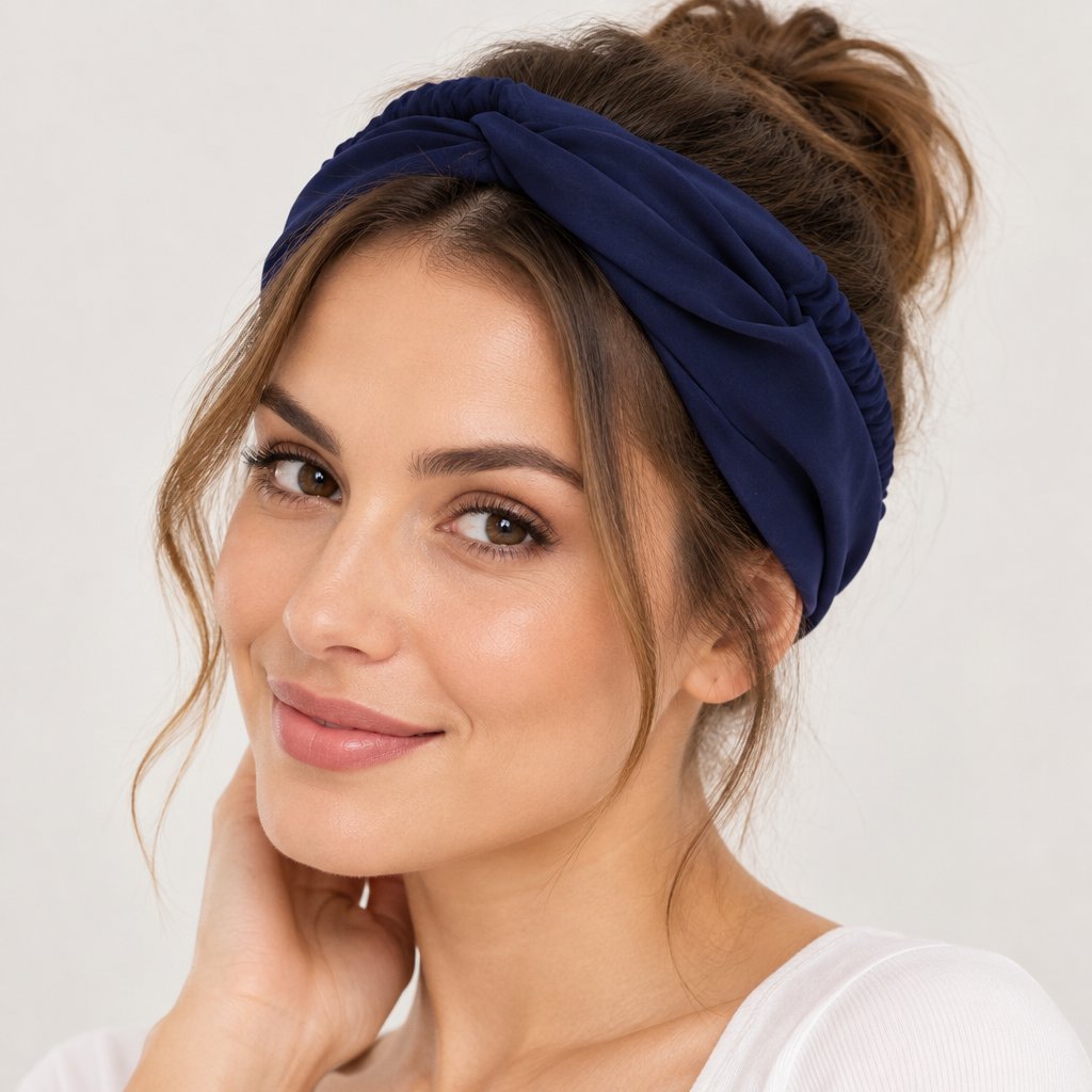 Faixa turbante OX-6642 - Azul